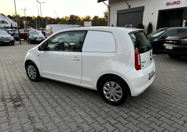 Skoda Citigo cena 21900 przebieg: 158756, rok produkcji 2015 z Sokółka małe 121